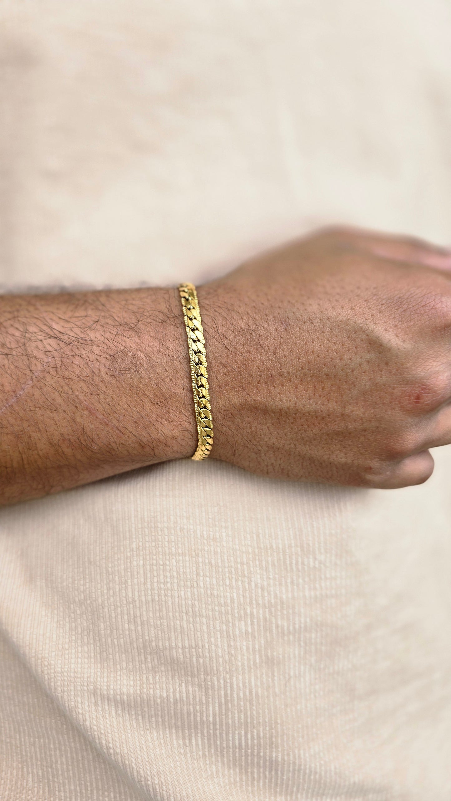 TEJIDO MARTILLADO Oro 18k laminado