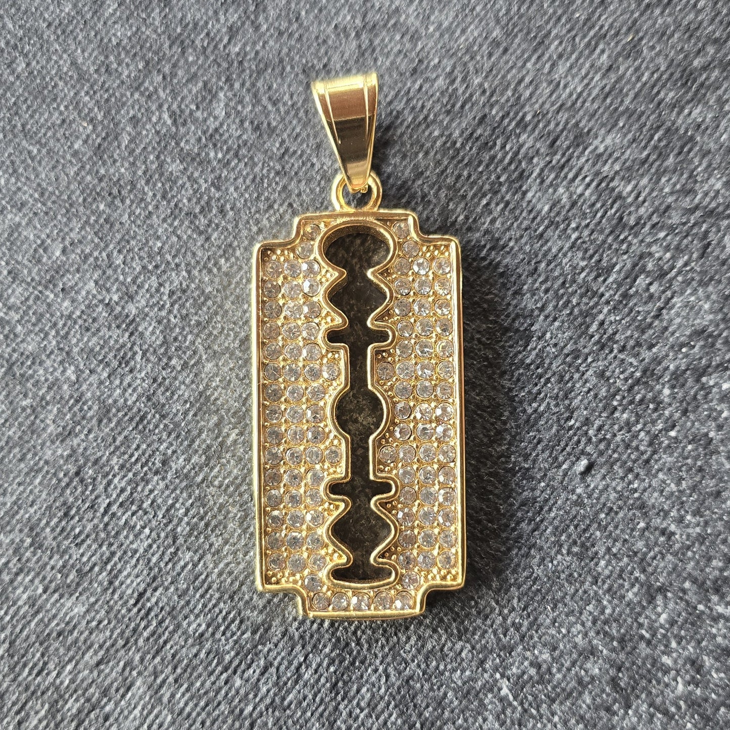 DIJE BARBER ORO18KLAMINADO