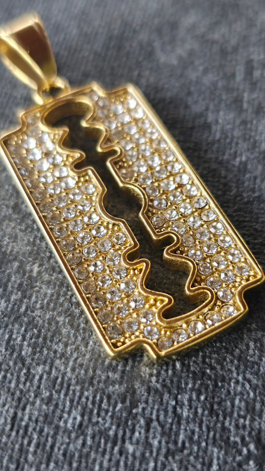 DIJE BARBER ORO18KLAMINADO