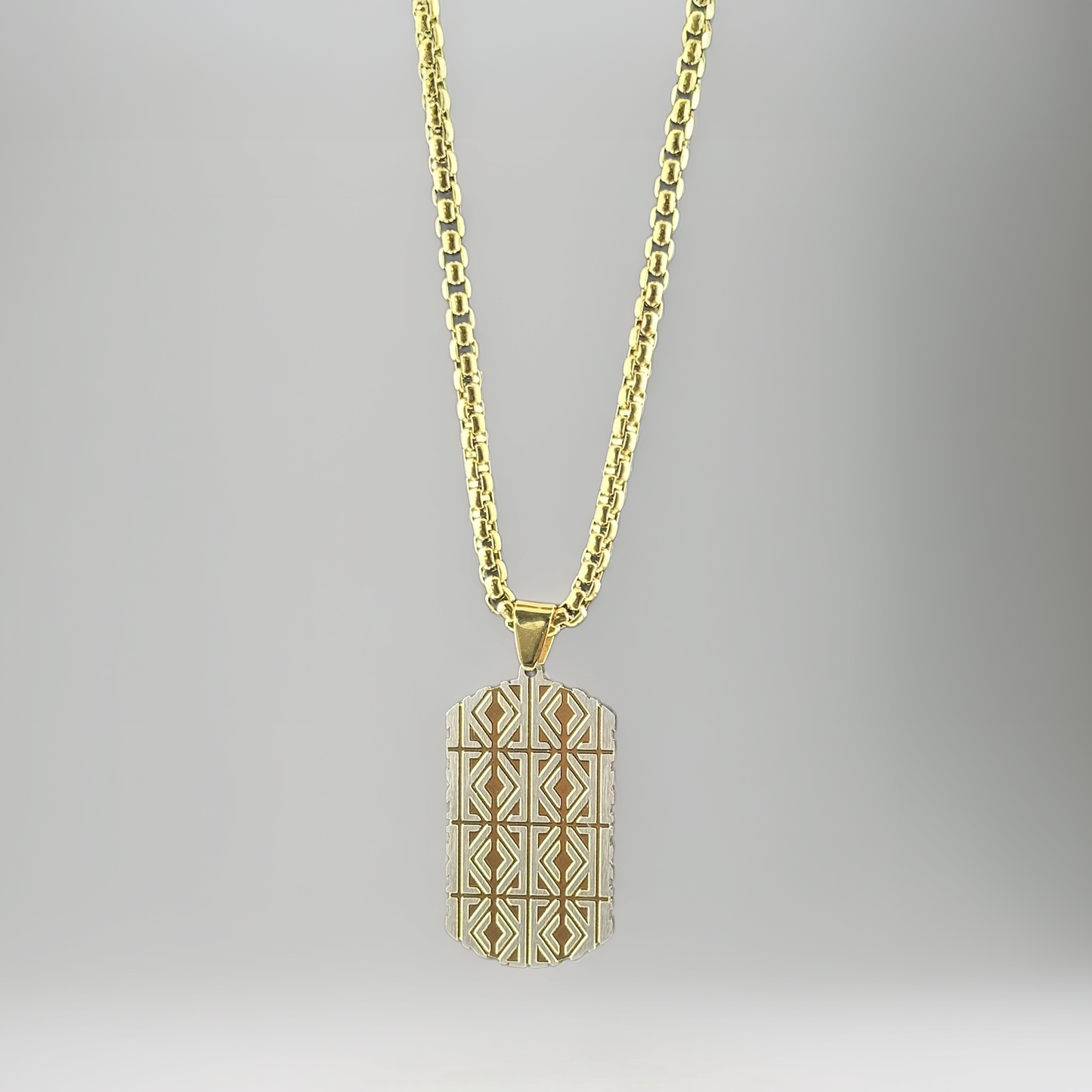 SET: PLACA EGIPCIA CON TEJIDO VENECIANO 4mm - 65cm