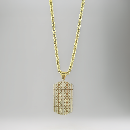 SET: PLACA EGIPCIA CON TEJIDO VENECIANO 4mm - 65cm