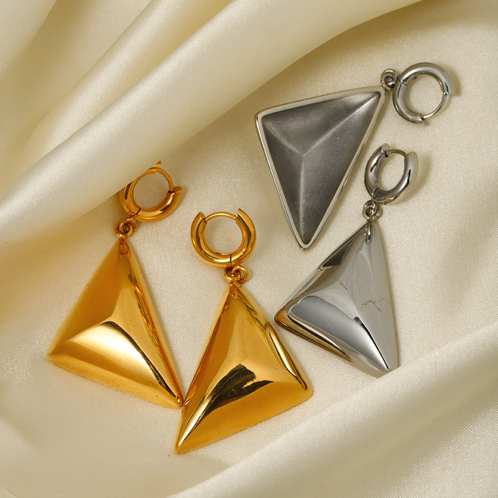 Aretes GIZA ORO 18K Laminado